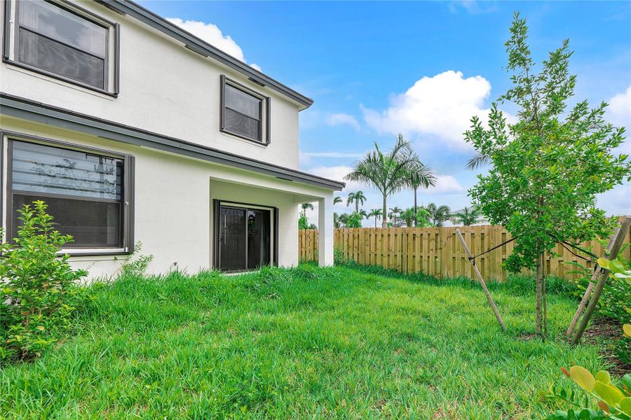 Exterior details and patio area of a home in , Dania Beach (Image 1). Exterior details and patio area of a home in , Dania Beach (Image 1).
