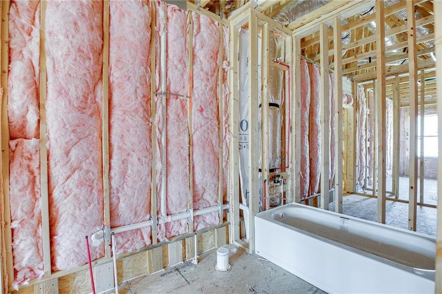 In-progress construction of a new home in , Jefferson, GA (Image 6).