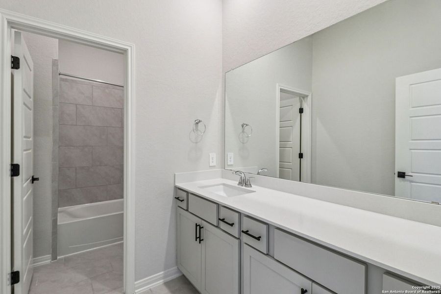 Furnished interior view inside a new home in , San Antonio (Image 6). Furnished interior view inside a new home in , San Antonio (Image 6).