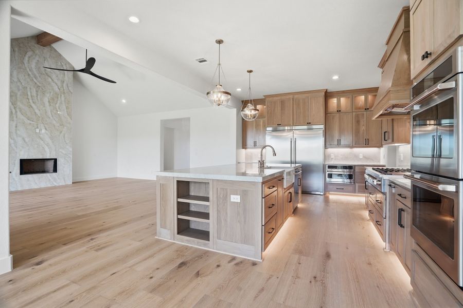 Furnished interior view inside a new home in Summit Ranch, Aledo (Image 11).