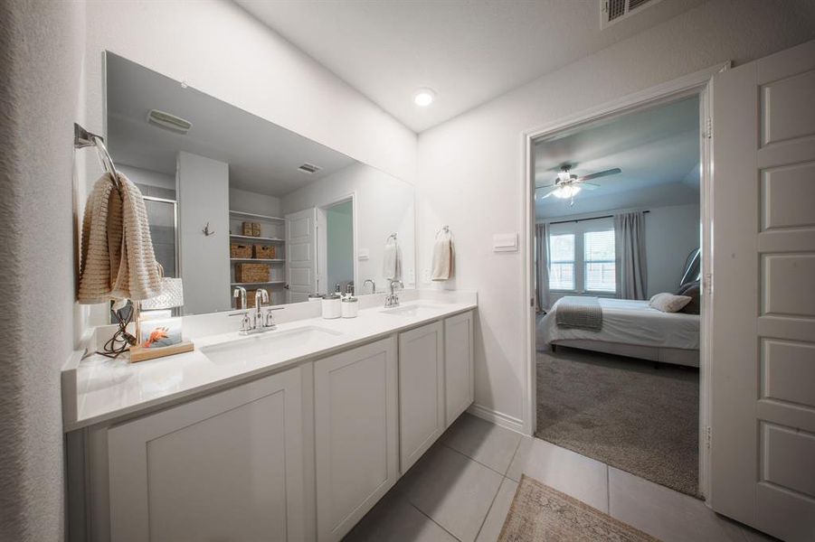 Furnished interior view inside a new home in , Aubrey (Image 16). Furnished interior view inside a new home in , Aubrey (Image 16).