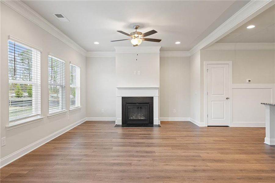 Spacious, unfurnished interior of a new home in , Flowery Branch (Image 16).