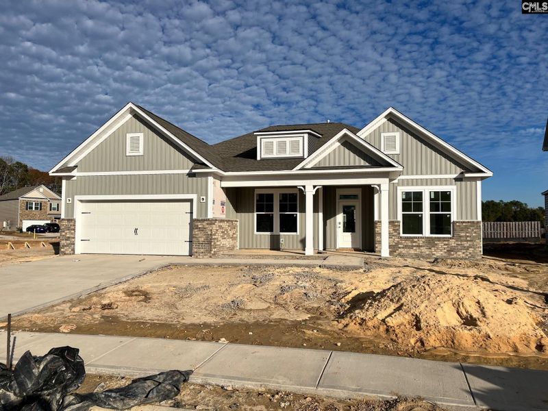 In-progress construction of a new home in Blythewood Farms, Blythewood, SC (Image 36).