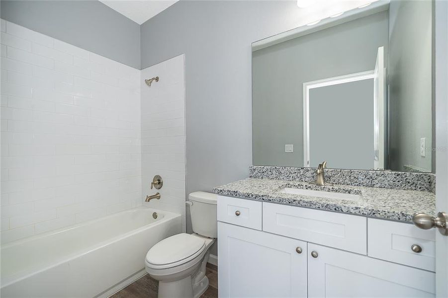 Furnished interior view inside a new home in , Osteen (Image 8).