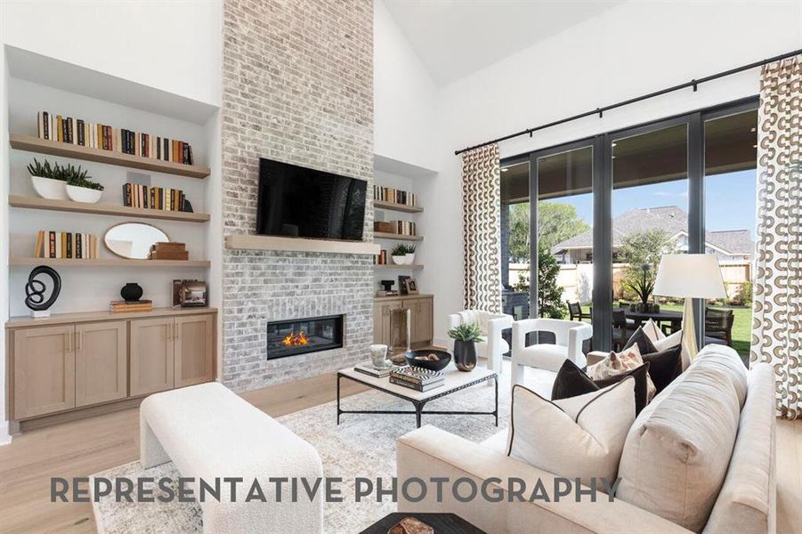 Furnished interior view inside a new home in Goodland, Midlothian (Image 19).