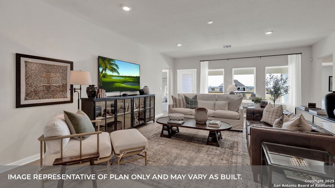 Furnished interior view inside a new home in Hartland Ranch, Lockhart (Image 33).