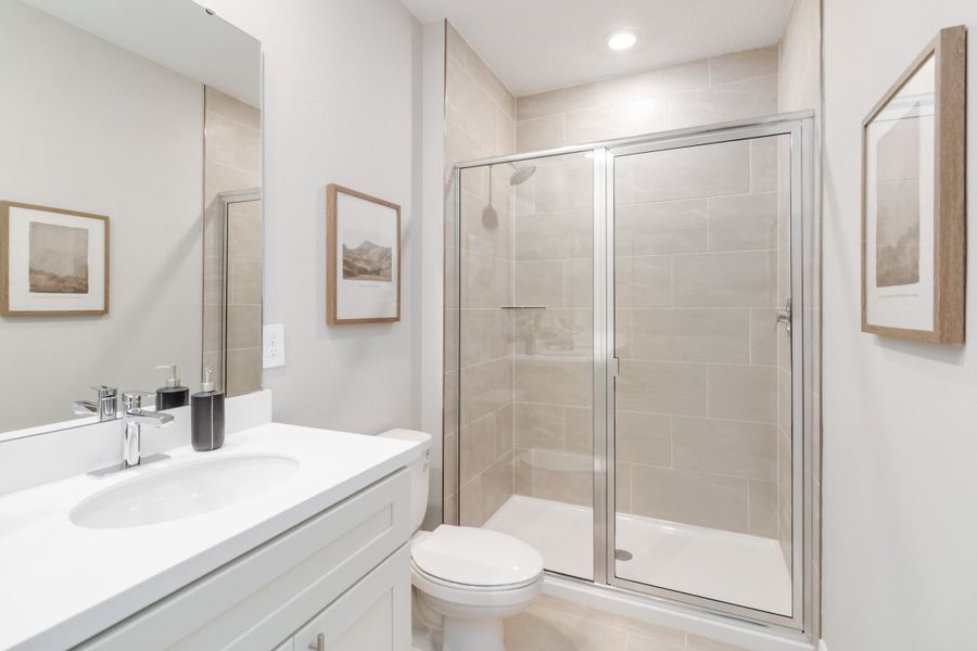 Furnished interior view inside a new home in Magnolia Reserve, Ocoee (Image 20).