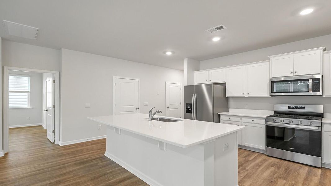 Furnished interior view inside a new home in The Cove at Mallard Crossing, Summerville (Image 6).