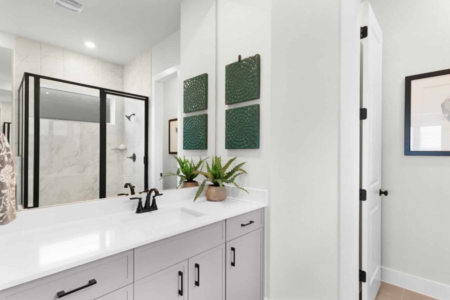 Furnished interior view inside a new home in Nolina, Georgetown (Image 19).