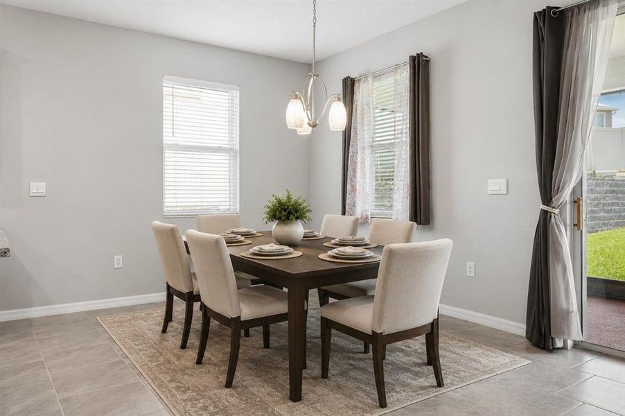 Furnished interior view inside a new home in Epperson, Wesley Chapel (Image 12). Furnished interior view inside a new home in Epperson, Wesley Chapel (Image 12).