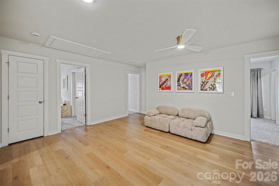 Furnished interior view inside a new home in Enclave at Caldwell, Charlotte (Image 6).
