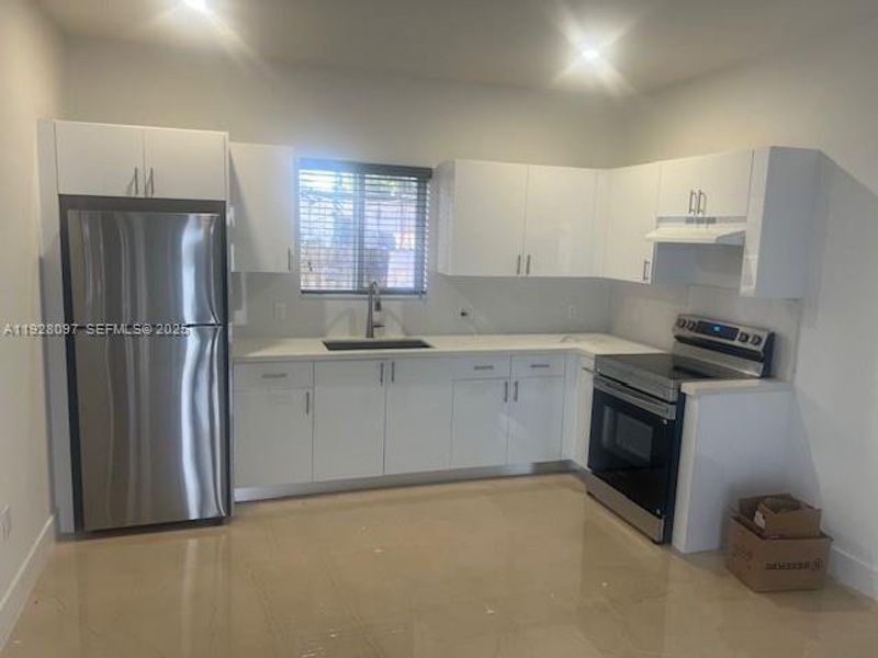 Furnished interior view inside a new home in , Miami (Image 8).