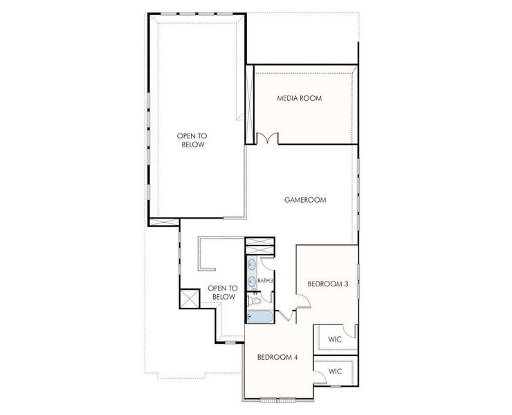 View of room layout