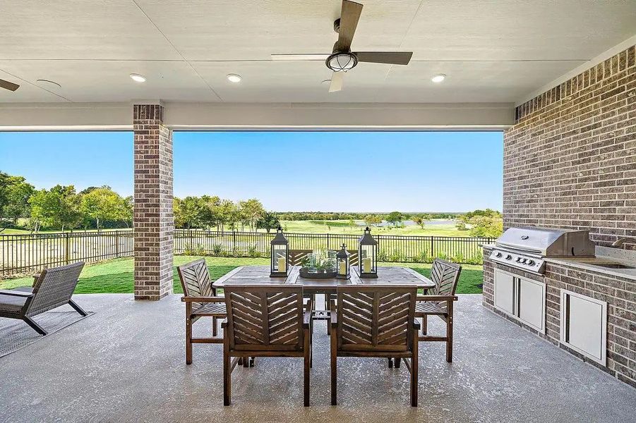 Exterior details and patio area of a home in Chambers Creek, Willis (Image 25). Exterior details and patio area of a home in Chambers Creek, Willis (Image 25).