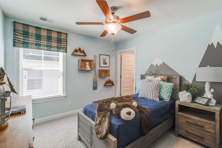 Furnished interior view inside a new home in Bluefield, Lexington (Image 31). Furnished interior view inside a new home in Bluefield, Lexington (Image 31).