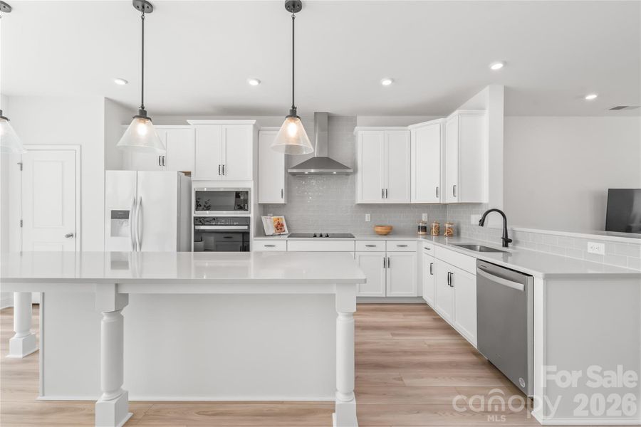 Furnished interior view inside a new home in , Charlotte (Image 17).