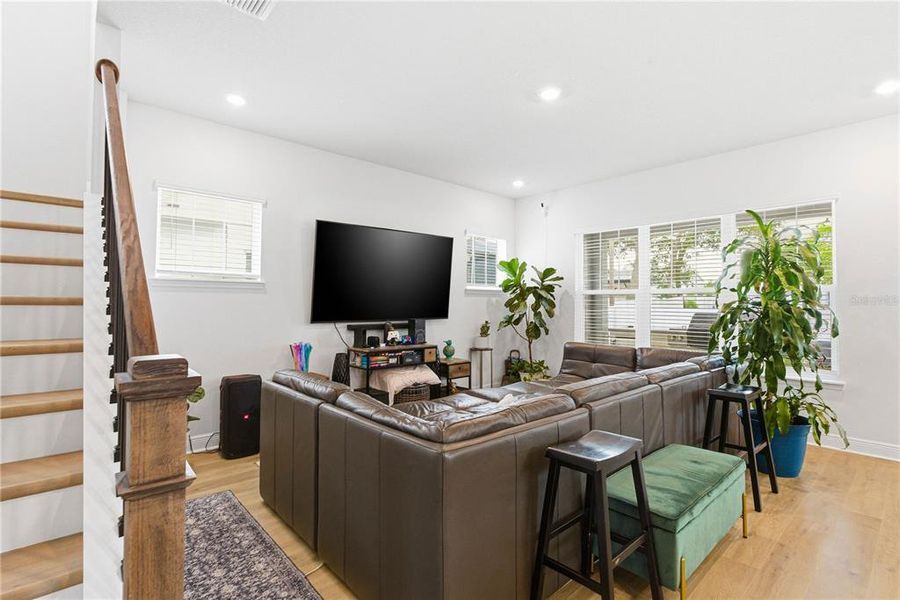Furnished interior view inside a new home in , Tampa (Image 49). Furnished interior view inside a new home in , Tampa (Image 49).