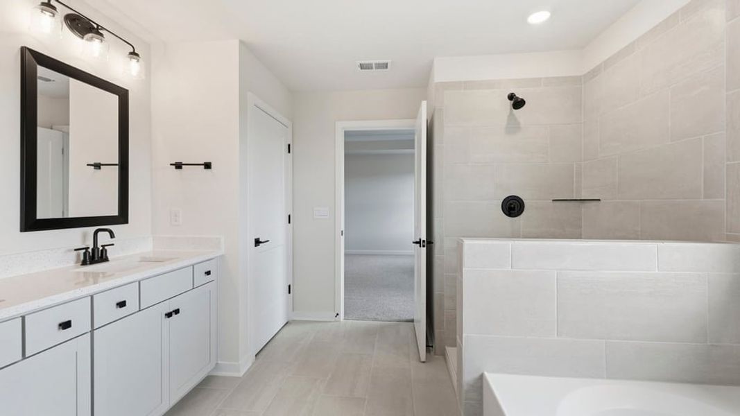 Furnished interior view inside a new home in Seven Oaks, Greenwood (Image 14).