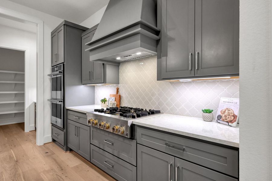 Furnished interior view inside a new home in The Cedars, Plantersville (Image 6).