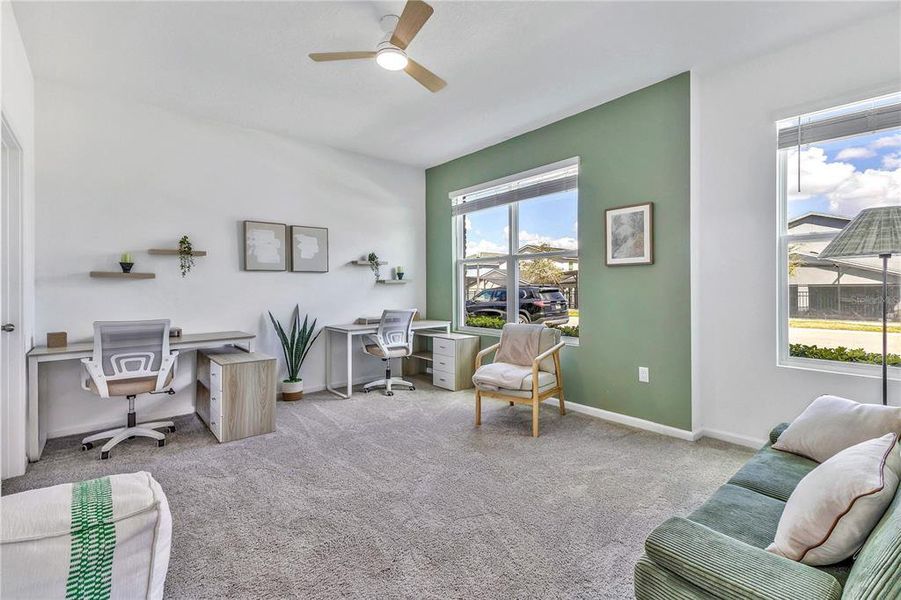 Furnished interior view inside a new home in , Kissimmee (Image 18).