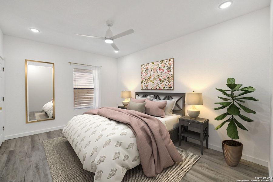 Furnished interior view inside a new home in , San Antonio (Image 13). Furnished interior view inside a new home in , San Antonio (Image 13).