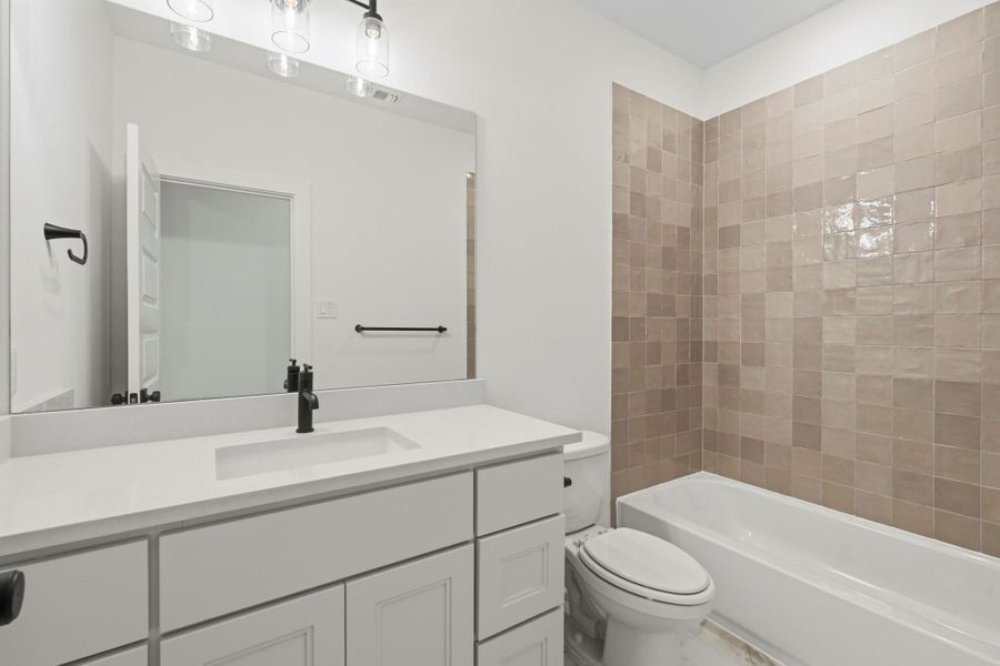 Furnished interior view inside a new home in Two Step Farm, Montgomery (Image 6).