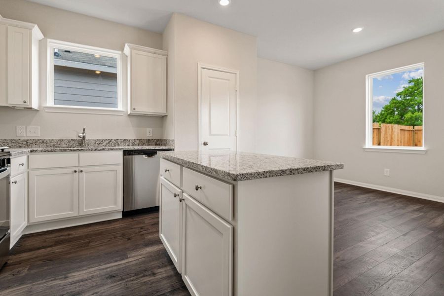 Furnished interior view inside a new home in Trails at Cochran Ranch, Waller (Image 5).
