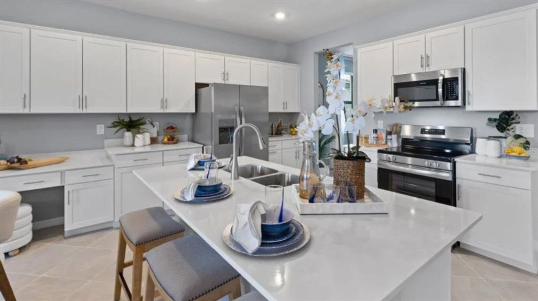 Furnished interior view inside a new home in , Venice (Image 16).