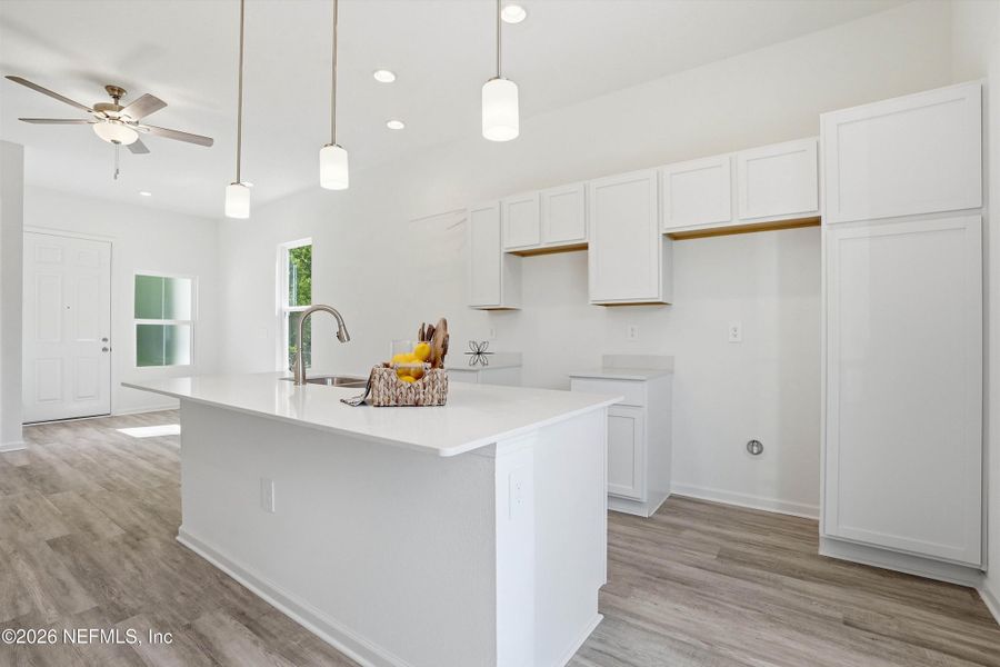Furnished interior view inside a new home in , Jacksonville (Image 11).