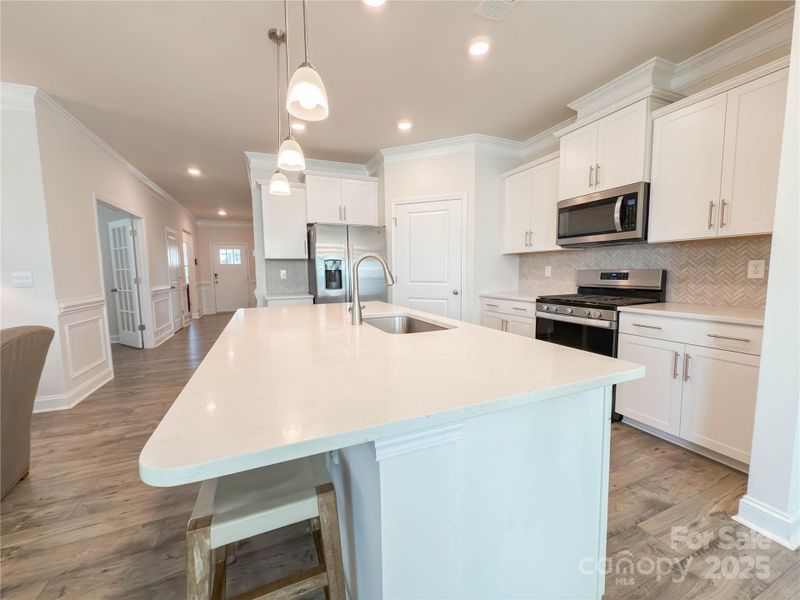Furnished interior view inside a new home in Brookside, Troutman (Image 19).