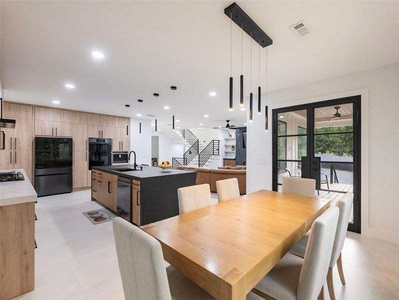 Furnished interior view inside a new home in , Cumming (Image 10).