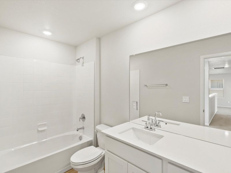 Furnished interior view inside a new home in Westgate, Greeley (Image 6).