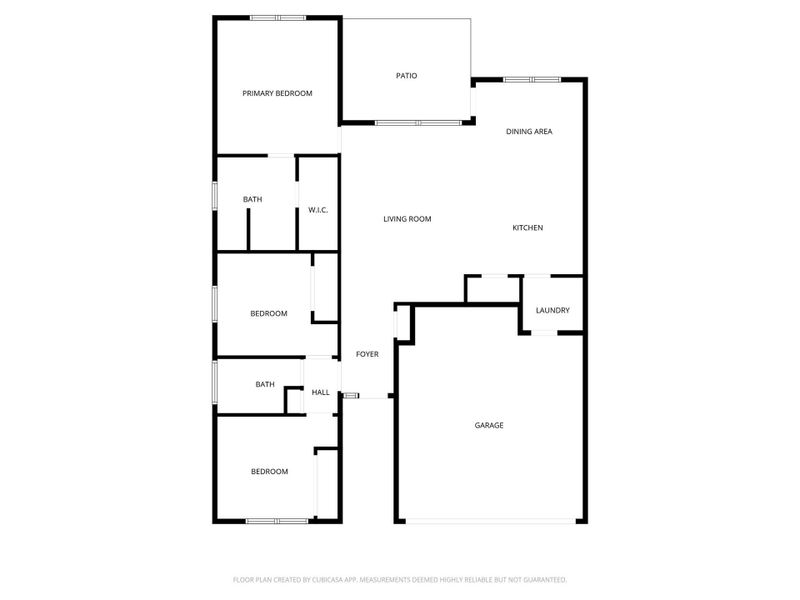 2D floor plan layout of this home in , Temple, TX (Image 5).