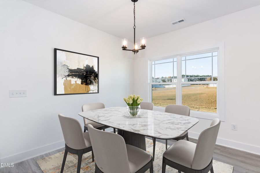 Breakfast nook virtual