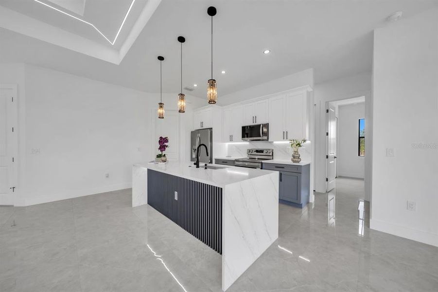 Furnished interior view inside a new home in , Lehigh Acres (Image 6).