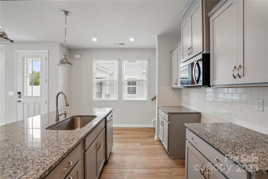 Furnished interior view inside a new home in , Charlotte (Image 7). Furnished interior view inside a new home in , Charlotte (Image 7).