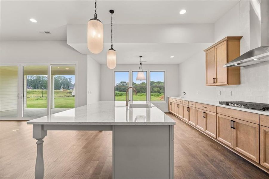 Furnished interior view inside a new home in Soleil Summit Chase, Snellville (Image 17).