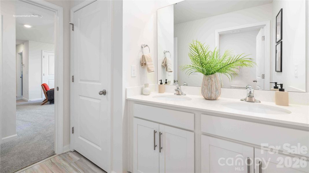Furnished interior view inside a new home in Brandon Creek, Gastonia (Image 7).