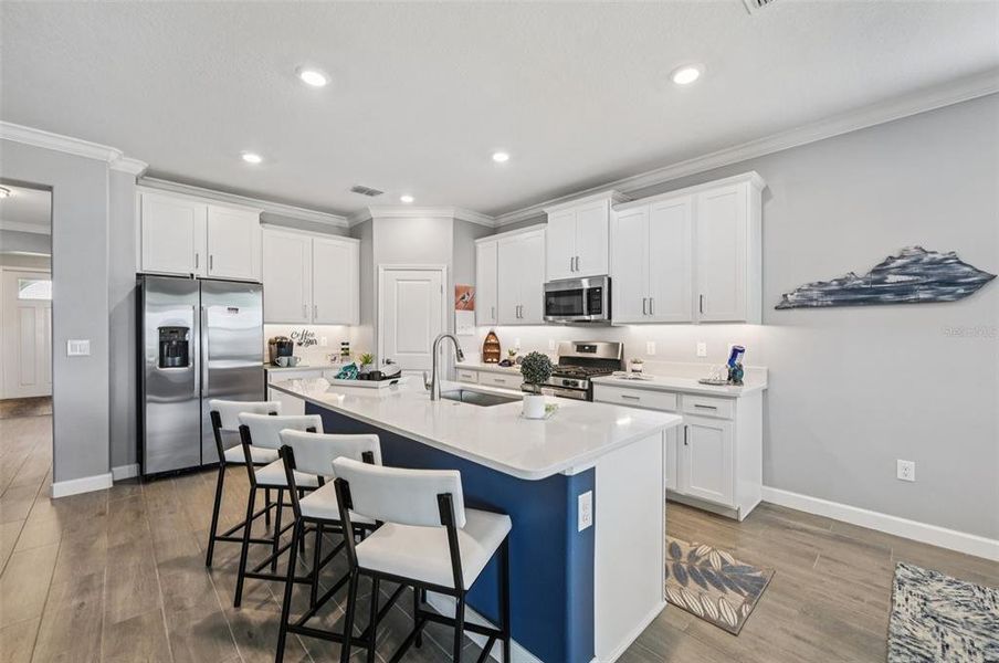 Furnished interior view inside a new home in , Wimauma (Image 8). Furnished interior view inside a new home in , Wimauma (Image 8).