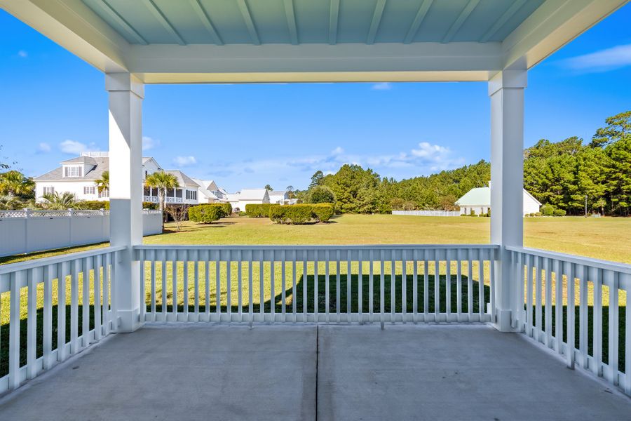 Exterior details and patio area of a home in Pottery Landing, Conway (Image 3).