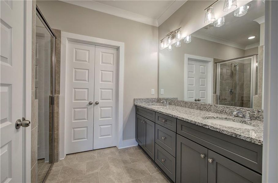 Furnished interior view inside a new home in , Cartersville (Image 6).