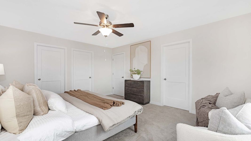 Furnished interior view inside a new home in Sanctuary at Southgate, Indian Trail (Image 13). Furnished interior view inside a new home in Sanctuary at Southgate, Indian Trail (Image 13).