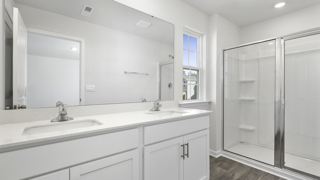 Furnished interior view inside a new home in Chandler Pointe, Rural Hall (Image 7).