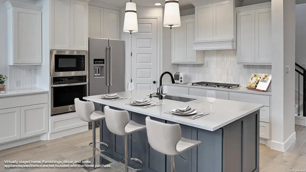 Furnished interior view inside a new home in Corley Farms, Boerne (Image 14).