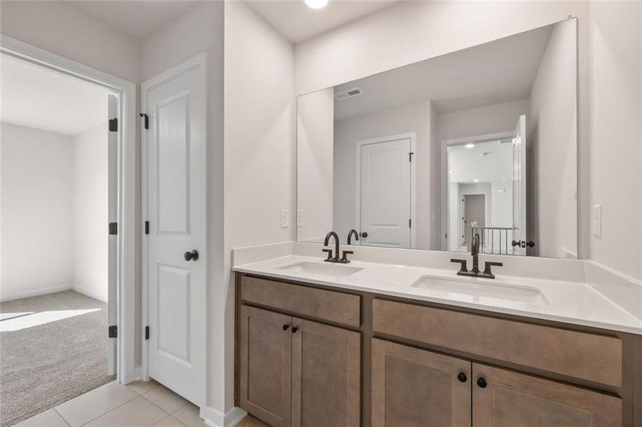 Furnished interior view inside a new home in Brookshire Manor, Canton (Image 8).