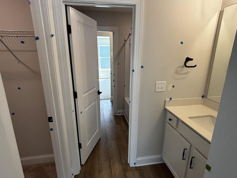 Furnished interior view inside a new home in Waterford Commons, Rock Hill (Image 6).