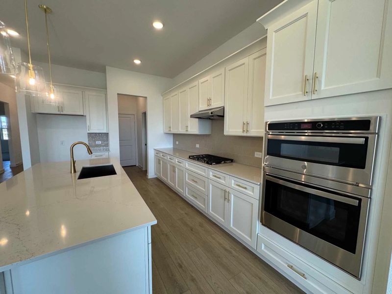 Kitchen Construction Progress featuring the Serene Collection