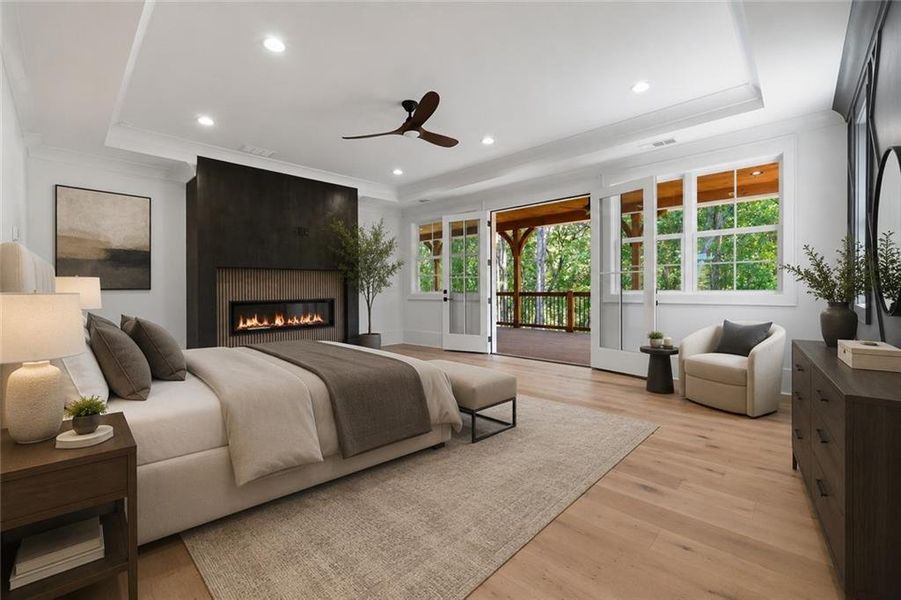 Furnished interior view inside a new home in , Bethlehem (Image 11).