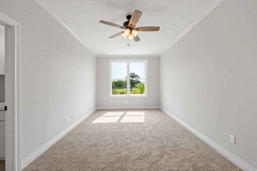 Spacious, unfurnished interior of a new home in , College Station (Image 40).