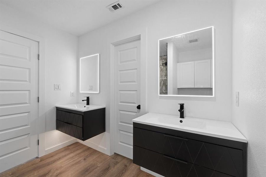 Furnished interior view inside a new home in , Hillsboro (Image 6). Furnished interior view inside a new home in , Hillsboro (Image 6).